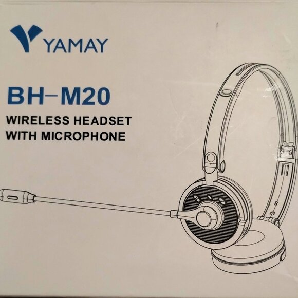 YAMAY Wireless Bluetooth Foldable Headset with Microphone - Black (BH-M20) - Picture 2 of 5
